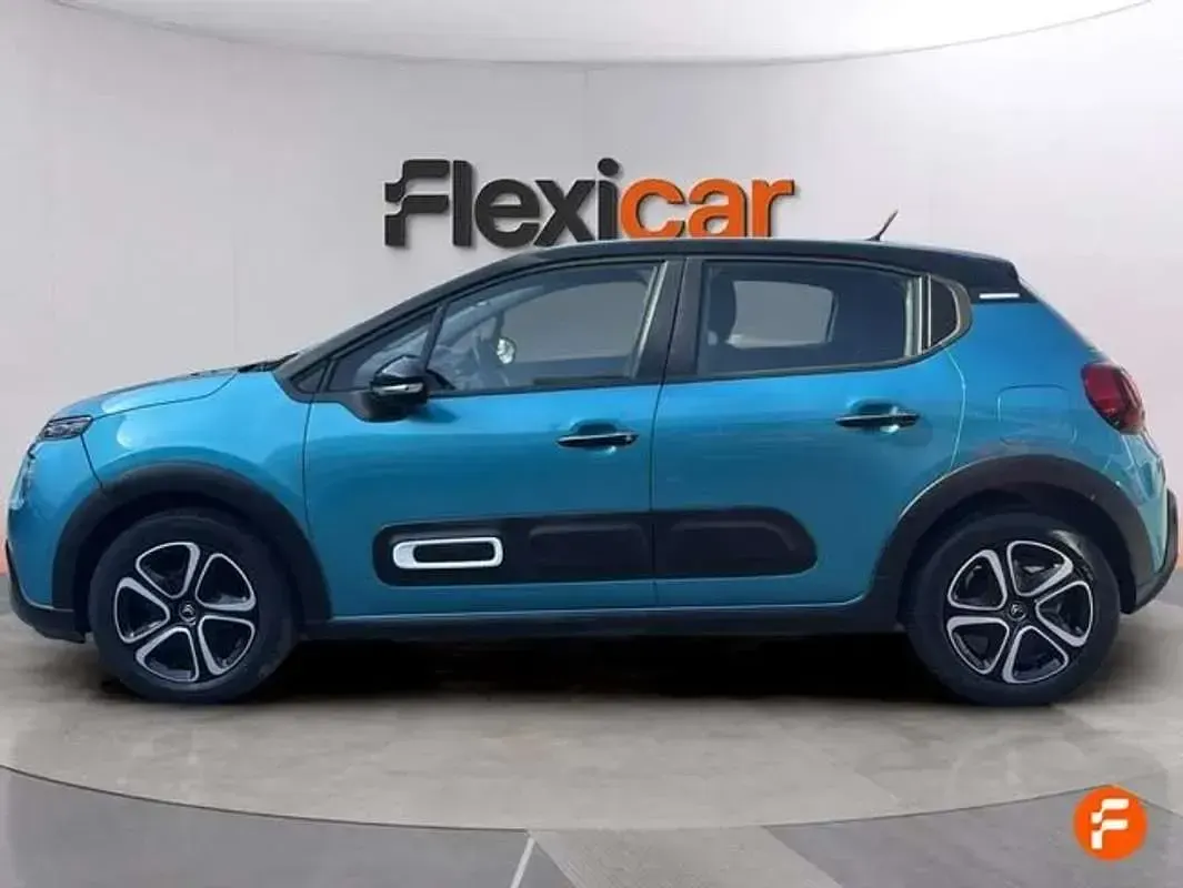 Usado Citroën C3 Feel 83 CV (61 kW) 2022 Azul Utilitario