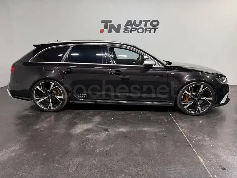 Usado Audi RS6 560 CV (411 kW) 2013 Negro Familiar