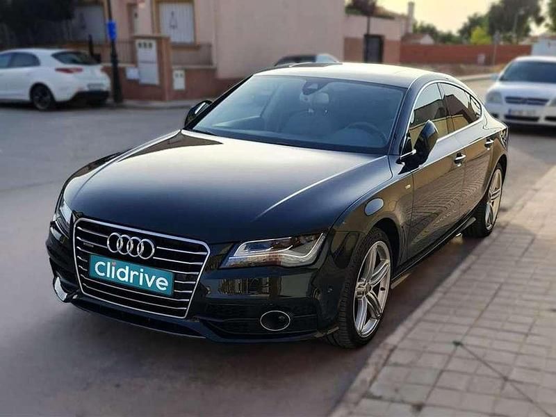 Usado Audi A7 Sportback Premium 245 CV (180 kW) 2013 Verde Utilitario