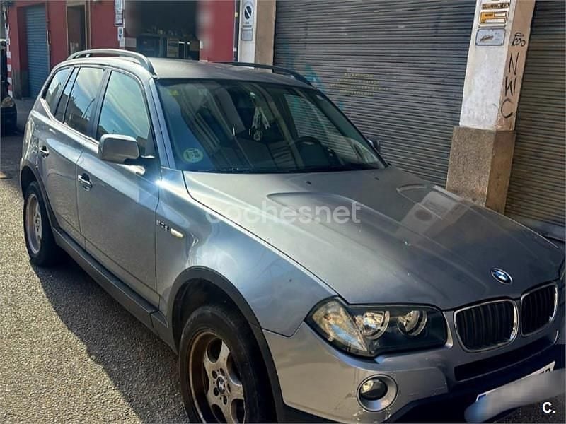 Usado BMW X3 177 CV (130 kW) 2010 Gris / plata SUV
