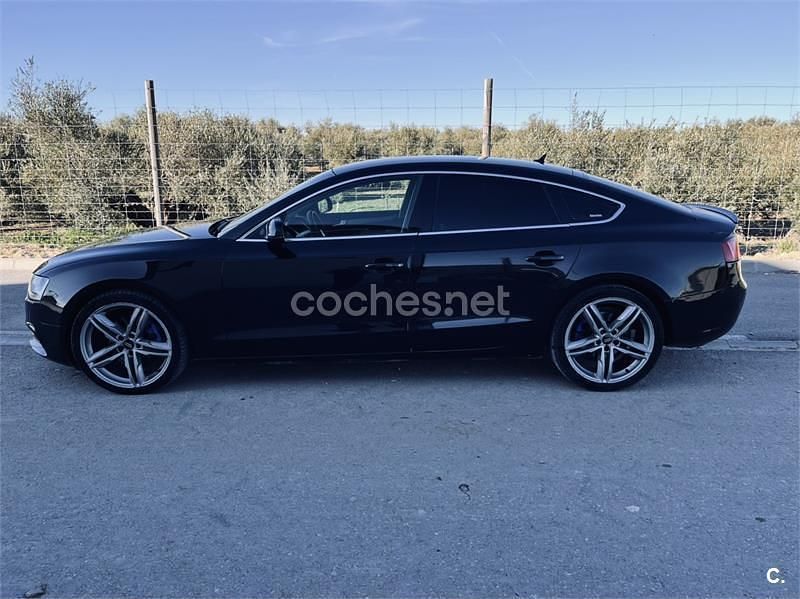 Usado Audi A5 Sportback 177 CV (130 kW) 2012 Negro Utilitario