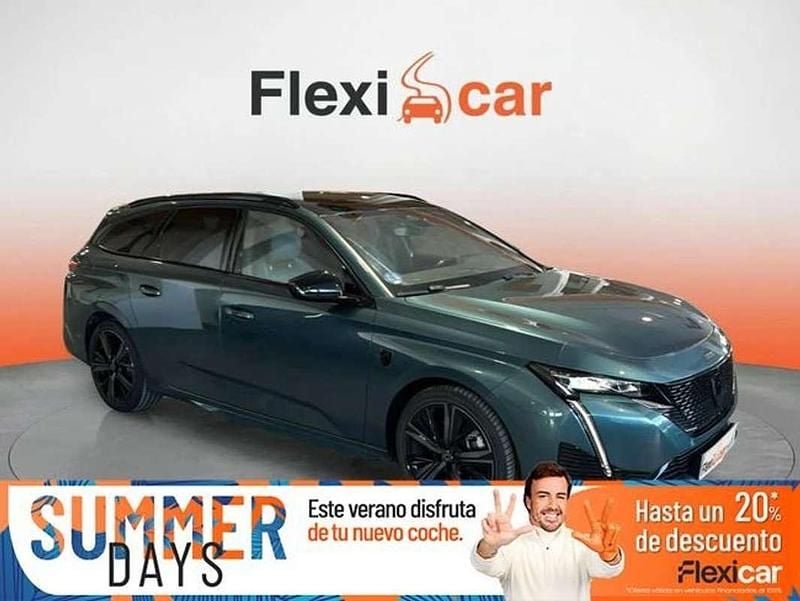 Azul Usado 2022 Peugeot 308 GT Familiar | 20.990 € (Super precio) - Imagen 1/4