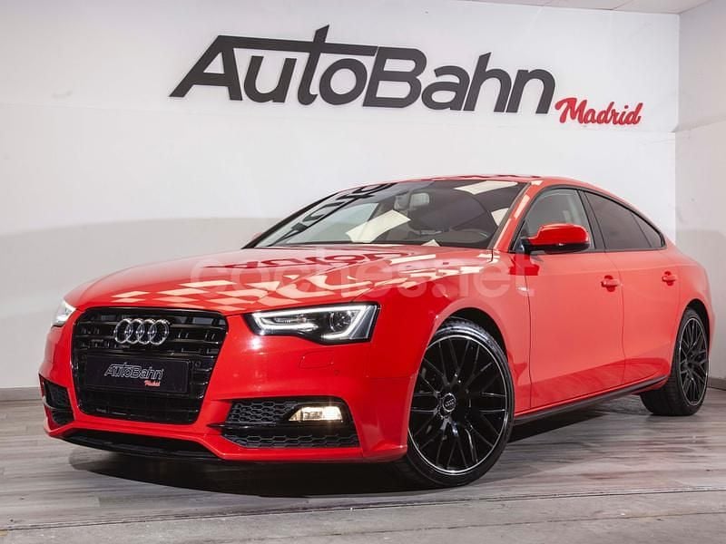 Rojo Usado 2016 Audi A5 Sportback Advanced Utilitario | 19.900 € (Precio justo) - Imagen 1/4