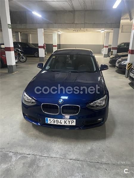 Usado BMW 116 Efficient Dynamics 116 CV (85 kW) 2014 Azul Utilitario