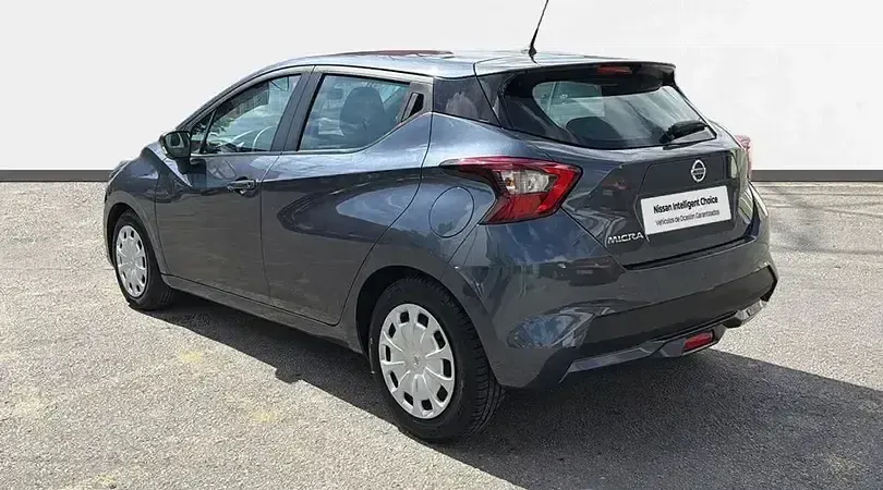 Usado Nissan Micra Acenta 92 CV (67 kW) 2022 Gunmetal grey (metalizado) Utilitario