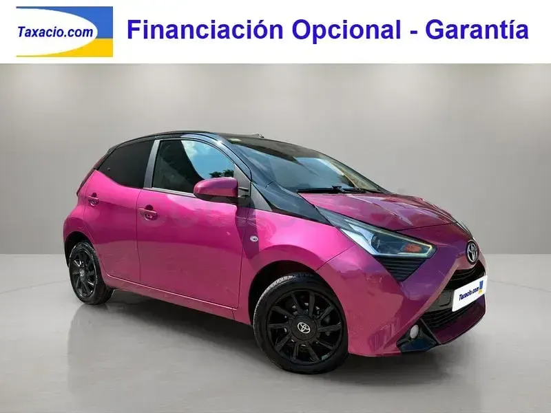 Usado Toyota Aygo X-cite 72 CV (52 kW) 2019 Violeta / lila Utilitario