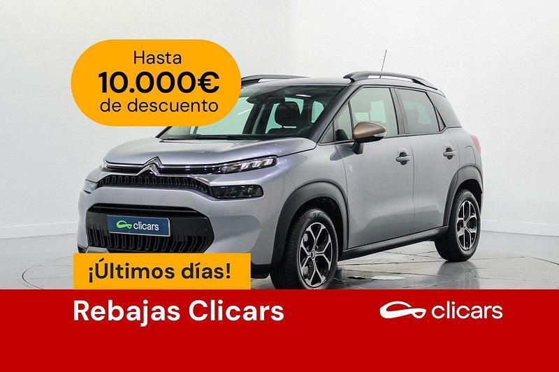 Gris Usado 2023 Citroën C3 Aircross PureTech SUV | 16.490 € (Un poco caro) - Imagen 1/4