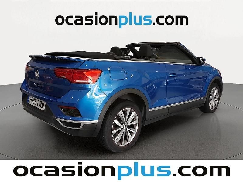 Usado VW T-Roc Cabriolet Style 116 CV (85 kW) 2021 Azul Descapotable