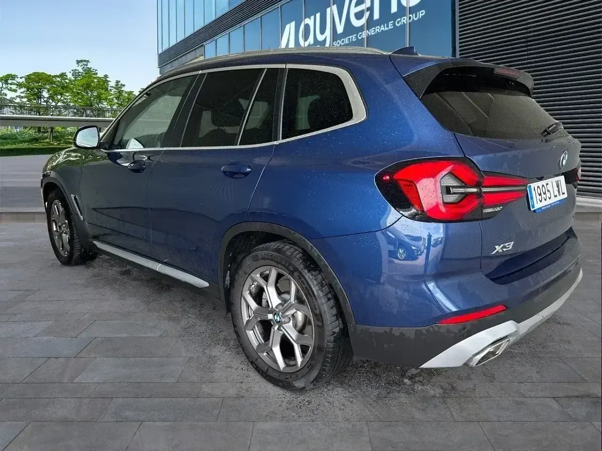 Brugt BMW X3 xLine 190 HK (139 kW) 2022 Blå SUV