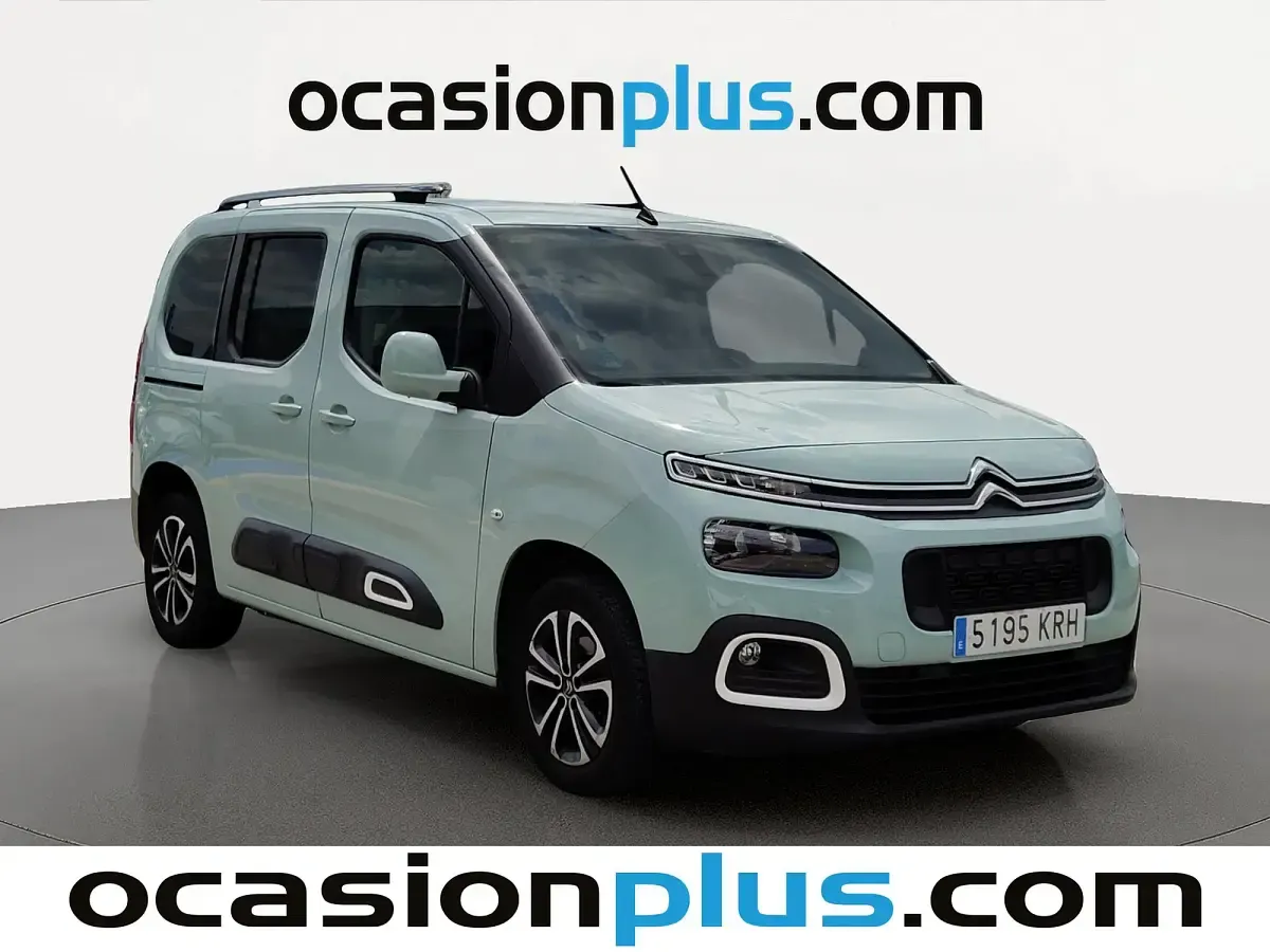 Usado Citroën Berlingo Shine 100 CV (73 kW) 2018 Verde Monovolumen