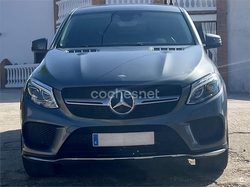 Usado Mercedes GLE350 258 CV (189 kW) 2017 Gris / plata Coupe