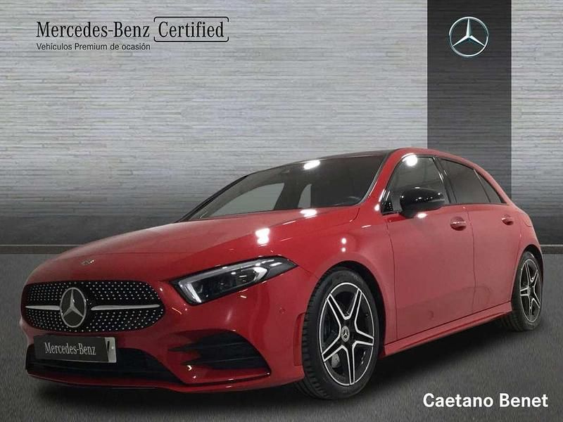 Rojo Usado 2020 Mercedes A250 Berlina | 27.950 € (Un poco caro) - Imagen 1/4