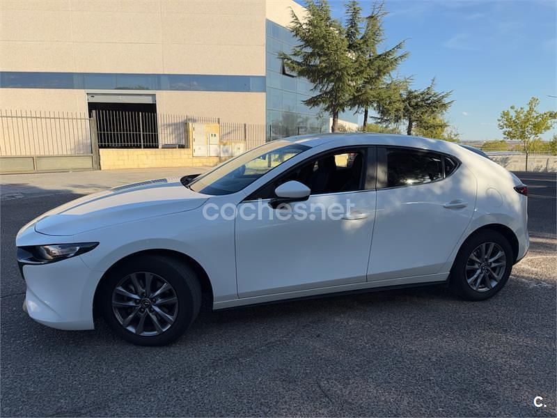 Usado Mazda 3 122 CV (89 kW) 2021 Blanco Berlina