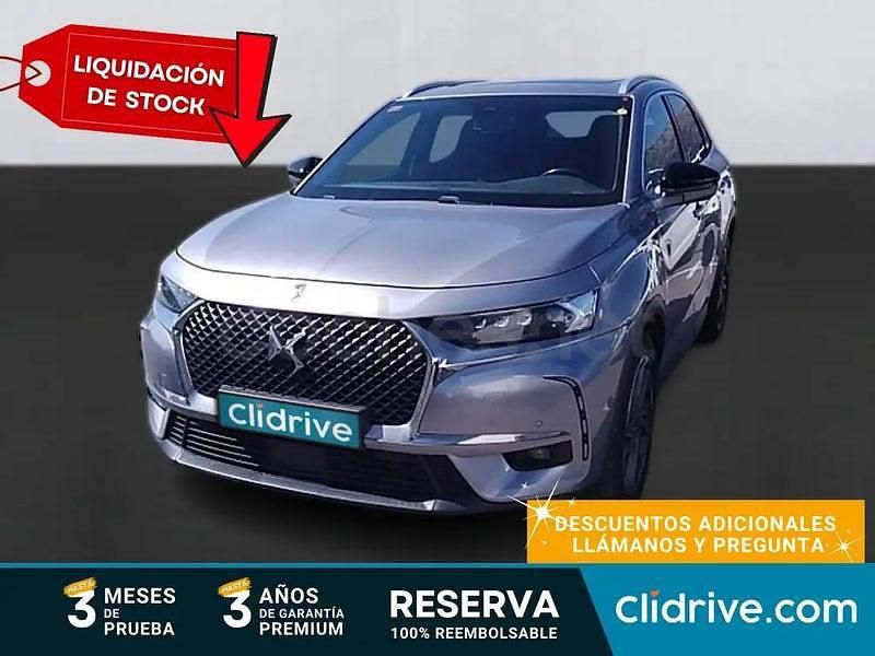 Usado DS Automobiles DS7 Crossback So Chic 180 CV (132 kW) 2019 Gris / plata SUV