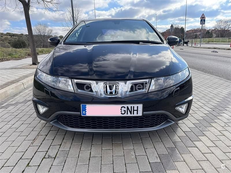 Negro Usado 2009 Honda Civic Executive Berlina | 5300 € (Precio justo) - Imagen 1/4