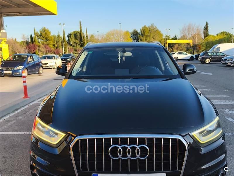 Usado Audi Q3 S-Line 140 CV (102 kW) 2013 Negro SUV