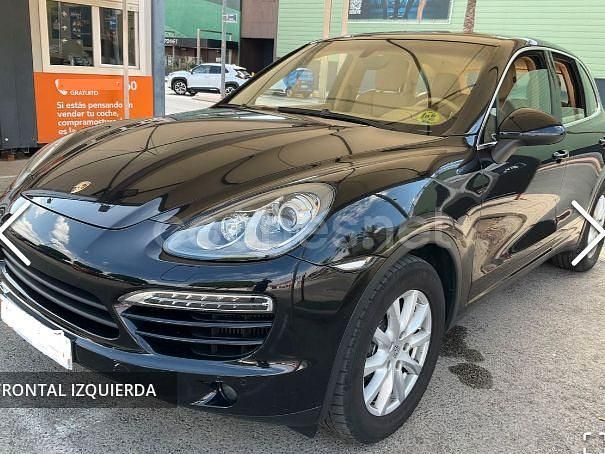 Negro Usado 2012 Porsche Cayenne SUV | 21.990 € (Buen precio) - Imagen 1/4