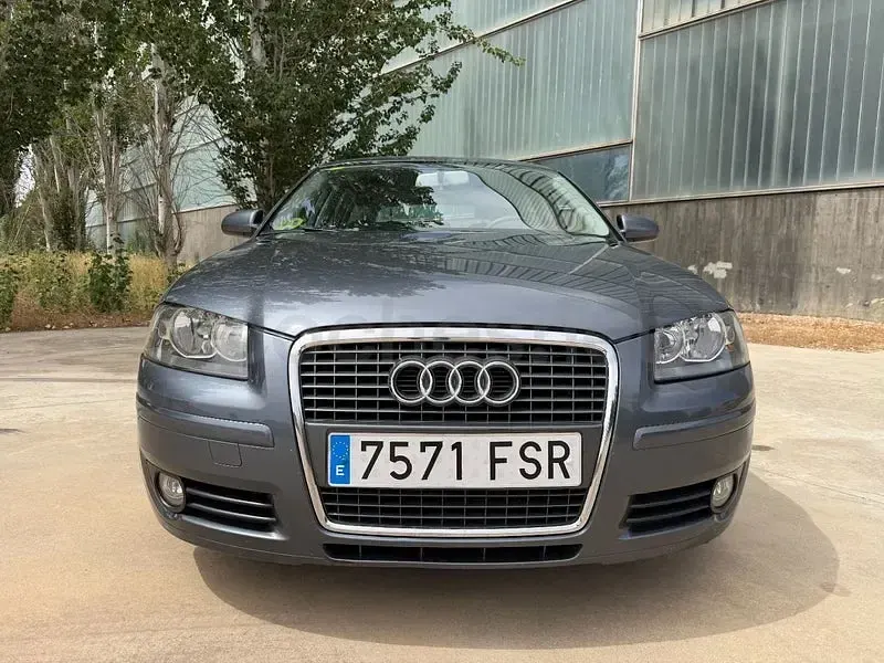 Usado Audi A3 Ambition 105 CV (77 kW) 2007 Gris / plata Utilitario