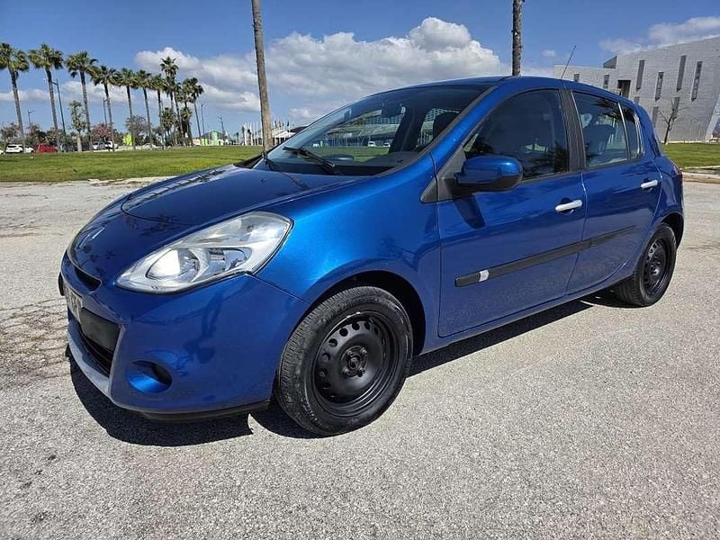 Usado Renault Clio II Expression 70 CV (51 kW) 2009 Azul Utilitario