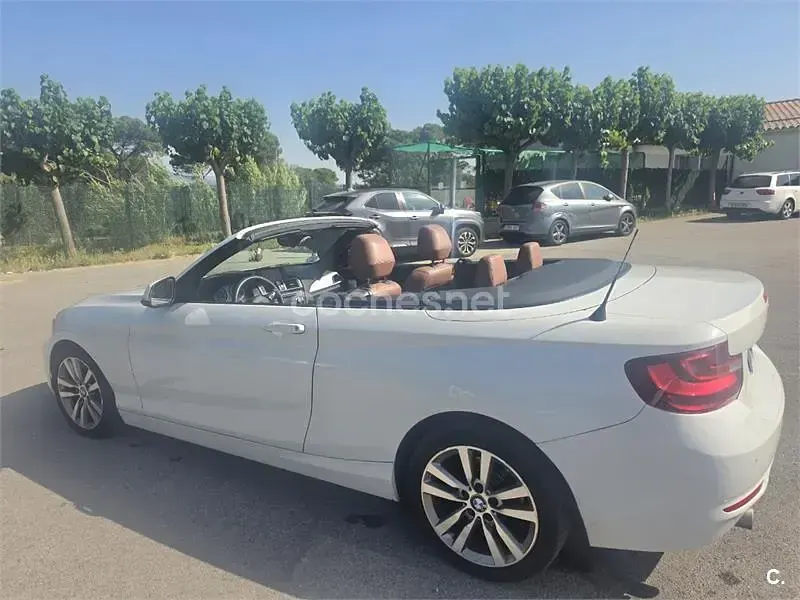 Usado BMW 218 150 CV (110 kW) 2016 Blanco Descapotable