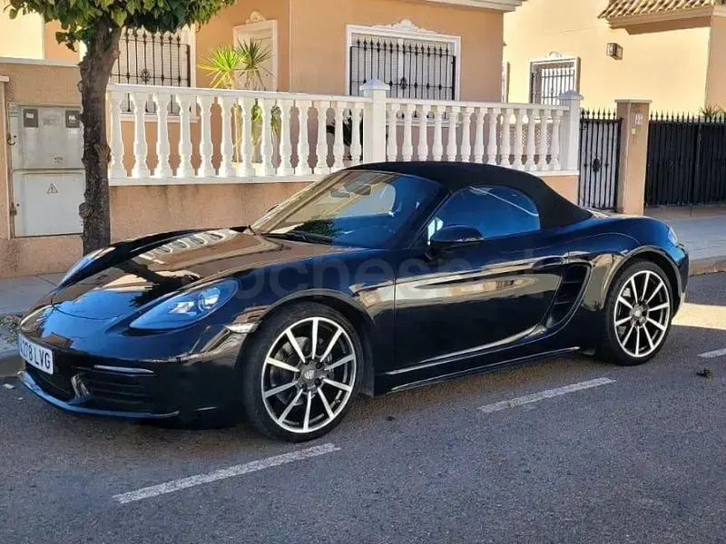 Usado Porsche 718 Boxster 300 CV (220 kW) 2016 Negro Descapotable