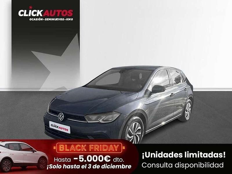 Gris Usado 2023 VW Polo Life Utilitario | 14.300 € (Precio justo) - Imagen 1/4