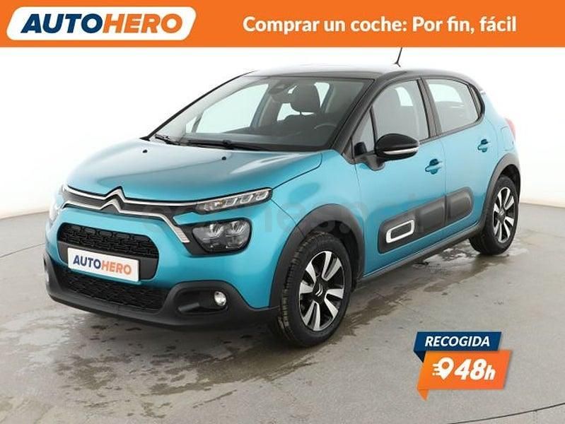 Usado Citroën C3 Feel 83 CV (61 kW) 2021 Verde Utilitario