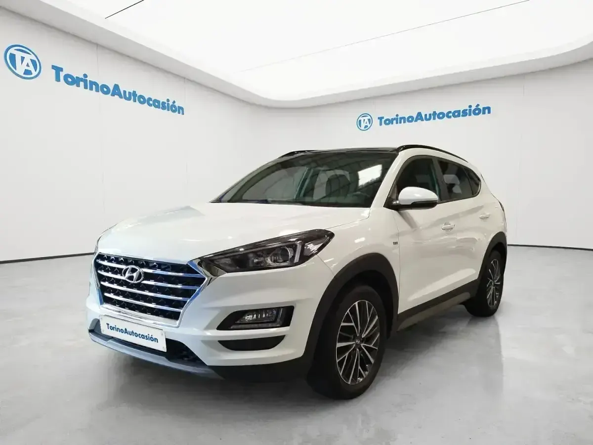 Usado Hyundai Tucson 136 CV (100 kW) 2021 Blanco SUV