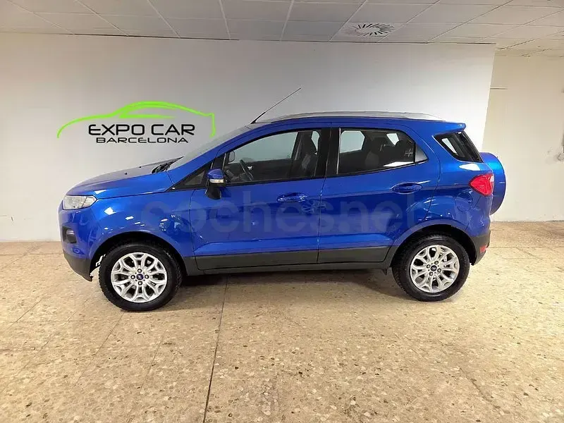 Usado Ford Ecosport Trend 125 CV (91 kW) 2015 Azul SUV