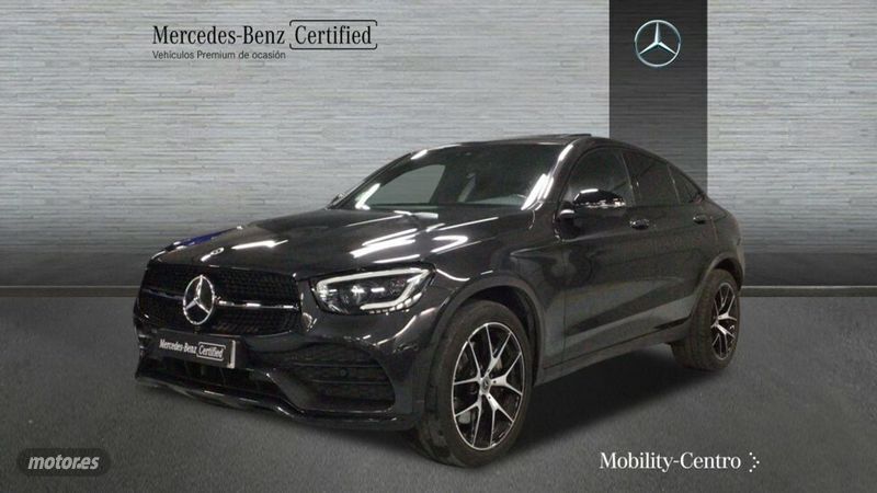 Verde olivo mate Usado 2023 Mercedes GLC220 AMG line Coupe | 58.900 € - Imagen 1/4