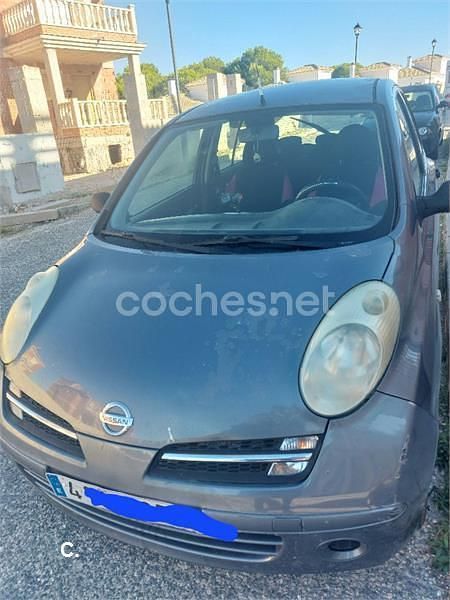 Gris / plata Usado 2008 Nissan Micra Visia Utilitario | 1800 € (Buen precio) - Imagen 1/4