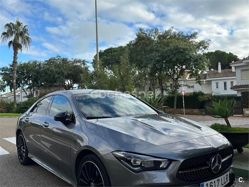 Gris / plata Usado 2020 Mercedes CLA250e Berlina | 30.500 € (Precio justo) - Imagen 1/4