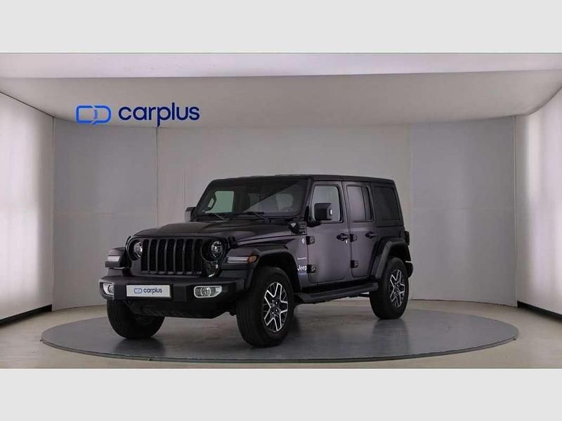 Usado Jeep Wrangler Unlimited Sahara 381 CV (280 kW) 2022 Negro SUV