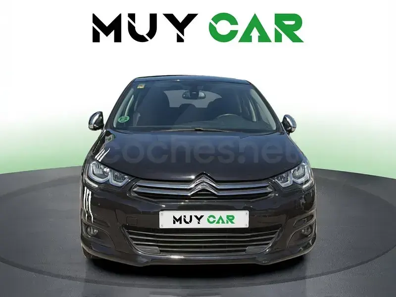 Usado Citroën C4 Feel 110 CV (80 kW) 2016 Negro Berlina