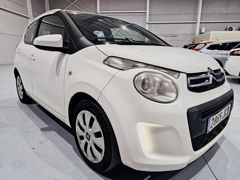 Usado Citroën C1 Feel 82 CV (60 kW) 2015 Blanco Utilitario