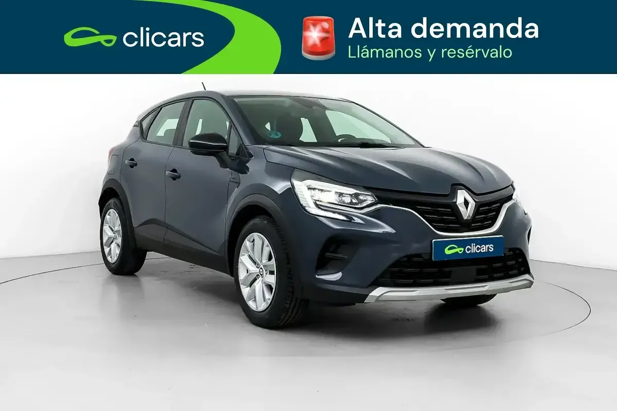 Usado Renault Captur Equilibre 90 CV (66 kW) 2023 Azul SUV