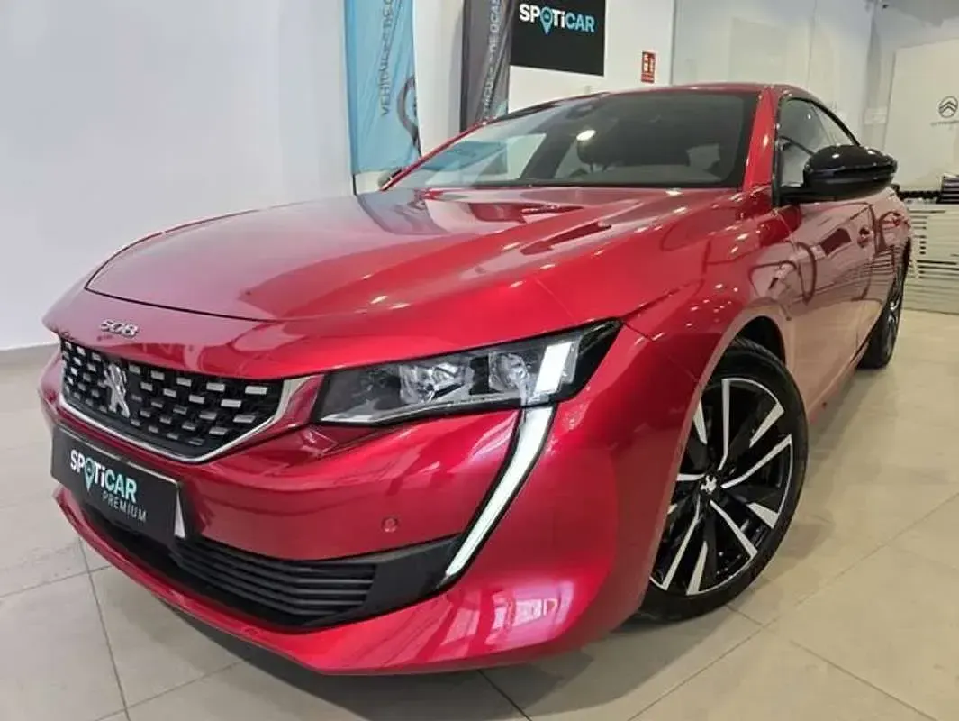 Usado Peugeot 508 GT 225 CV (165 kW) 2021 Rojo Berlina