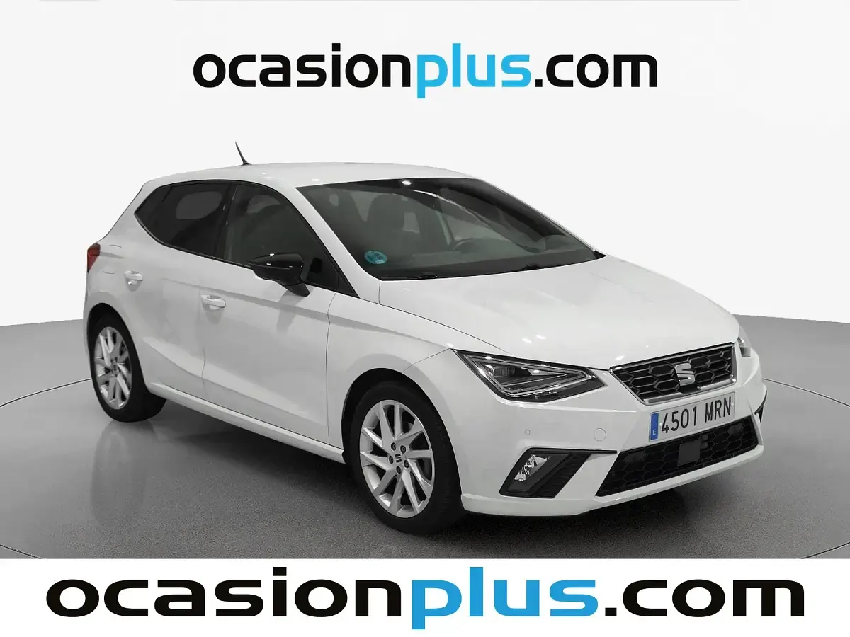 Usado Seat Ibiza FR 150 CV (110 kW) 2024 Blanco Utilitario