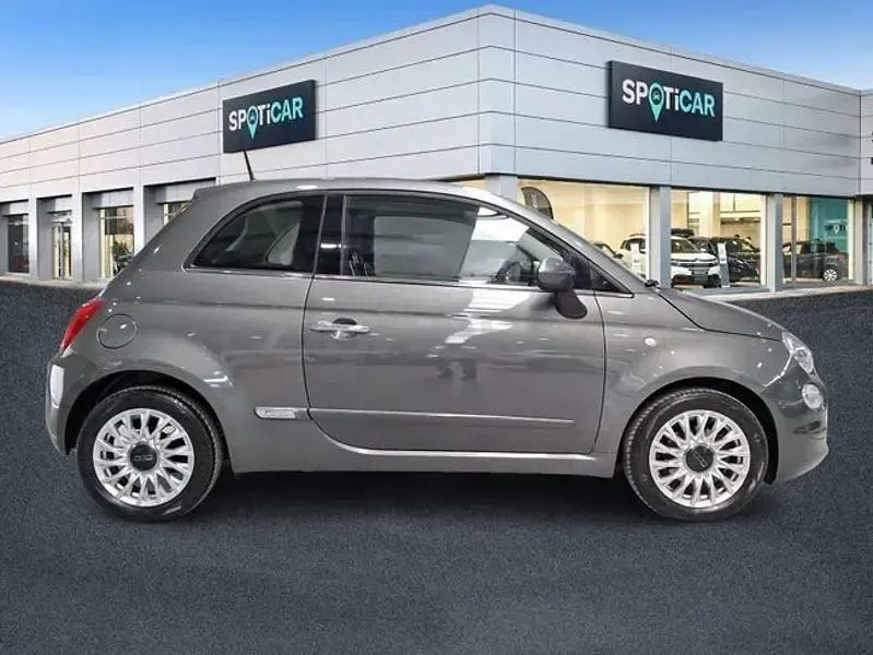 Usado Fiat 500 Lounge 69 CV (50 kW) 2019 Gris / plata Berlina