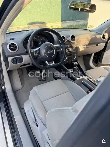 Usado Audi A3 Ambition 140 CV (102 kW) 2007 Negro Utilitario