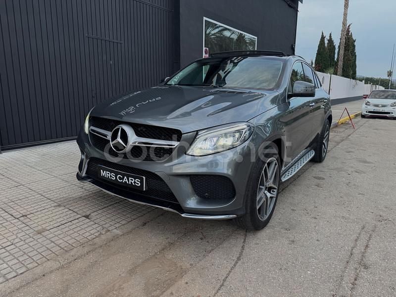 Usado Mercedes GLE350 258 CV (189 kW) 2017 Gris / plata Coupe