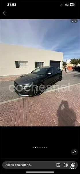 Usado Audi A6 S-Line 313 CV (230 kW) 2014 Gris / plata Familiar