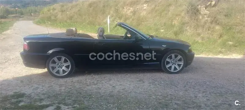 Usado BMW 320 Cabriolet 192 CV (141 kW) 2003 Negro Descapotable