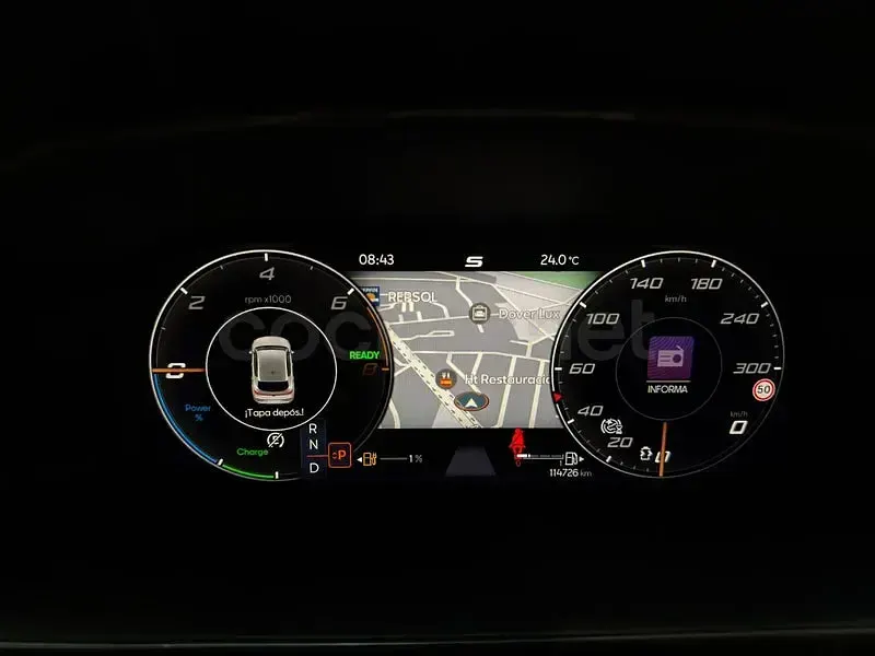 Usado Cupra Leon VZ 245 CV (180 kW) 2022 Blanco Berlina