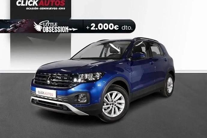 Usado VW T-Cross Advance 95 CV (69 kW) 2023 Azul SUV