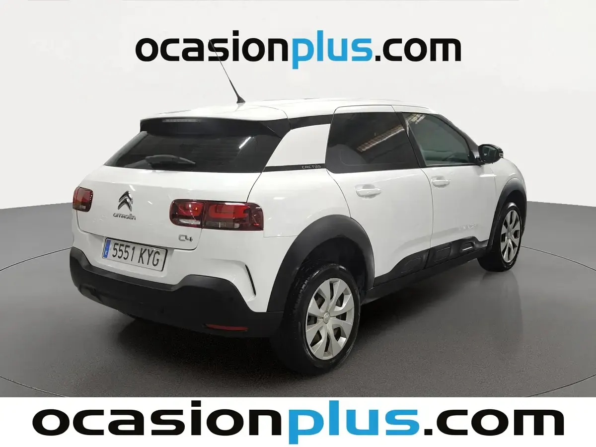 Usado Citroën C4 Cactus Business Class 99 CV (72 kW) 2019 Blanco Utilitario