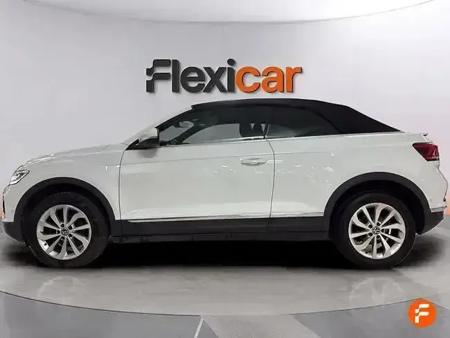 Usado VW T-Roc Cabriolet Style 110 CV (80 kW) 2022 Blanco Descapotable