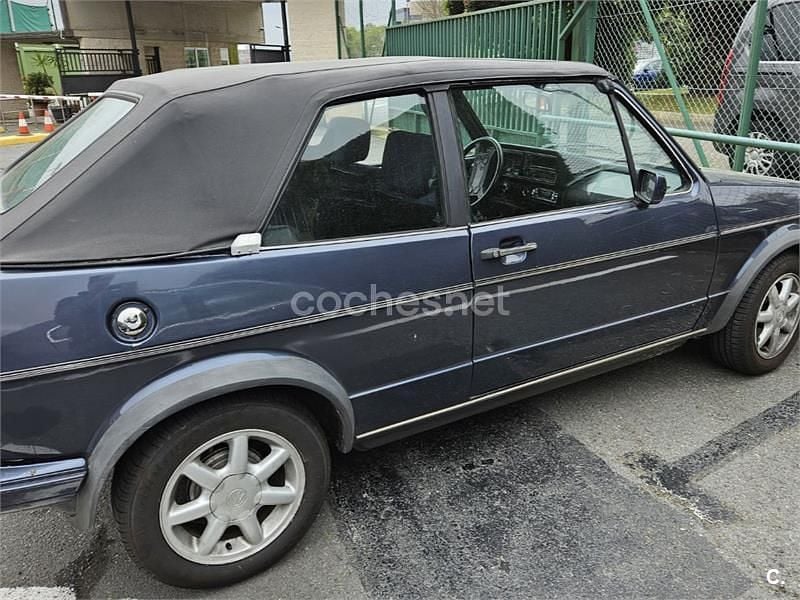 Usado VW Golf Cabriolet 112 CV (82 kW) 1987 Azul Descapotable