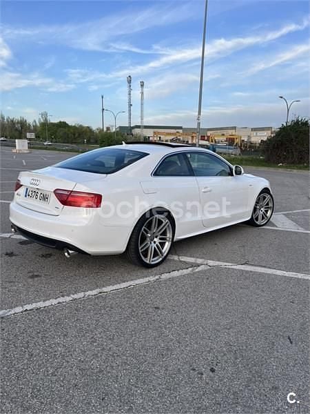 Usado Audi A5 S-Line 240 CV (176 kW) 2009 Blanco Coupe