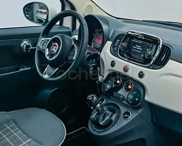 Usado Fiat 500 Lounge 69 CV (50 kW) 2017 Blanco Berlina
